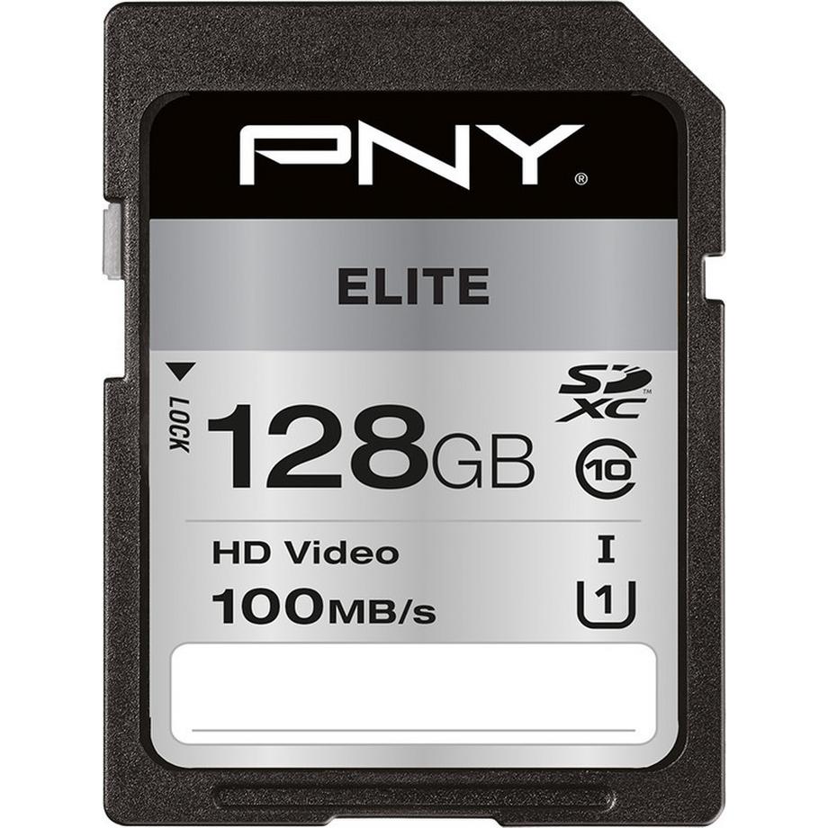 PNY Elite 128 GB SDXC UHS-I Classe 10