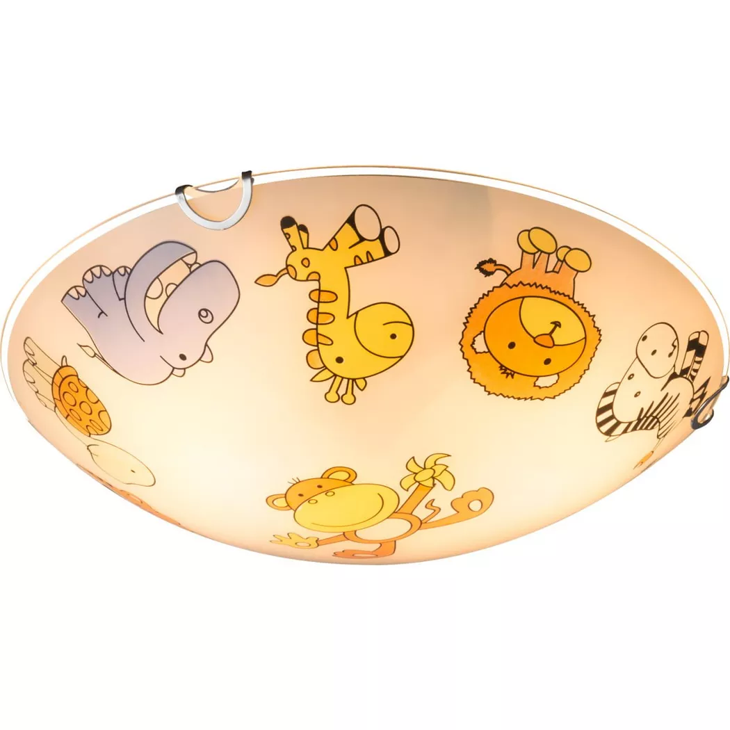 mutoni – Deckenleuchte Kiddy multicolor 30×30, One Size, Multicolor
