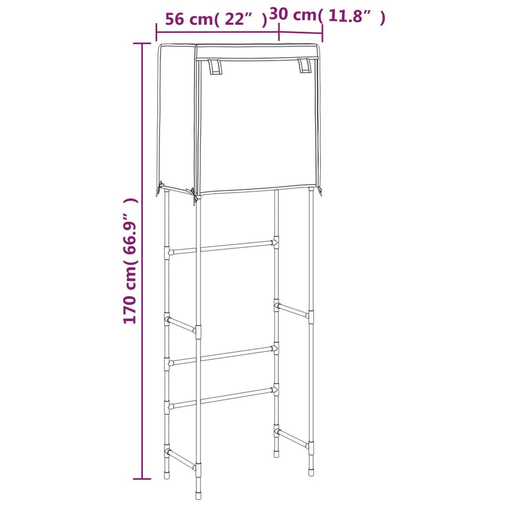 VidaXL Étagère de rangement fer  