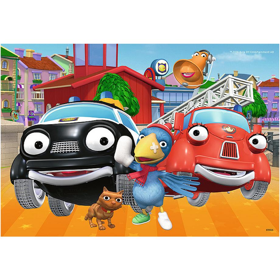 Ravensburger  Puzzle Helden der Stadt im Einsatz (2x24) 