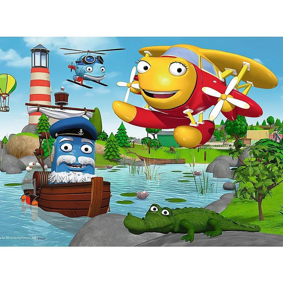 Ravensburger  Puzzle Helden der Stadt im Einsatz (2x24) 