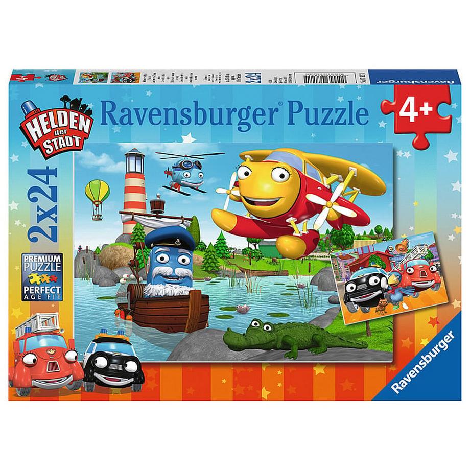 Puzzle Helden der Stadt im Einsatz (2x24)