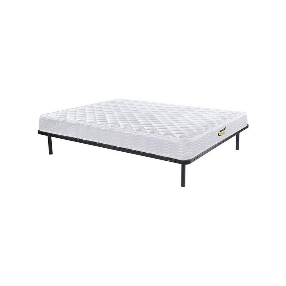 Ensemble cadre à  lattes + matelas ressorts WOLKENLOS de MORGENGOLD 10