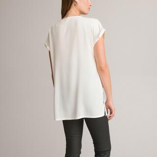 La Redoute Collections  Tunikashirt mit rundem Ausschnitt 