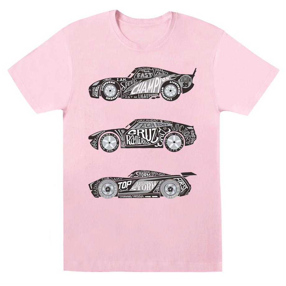 Disney Cars Bedrucktes Boyfriend Fit T-Shirt  