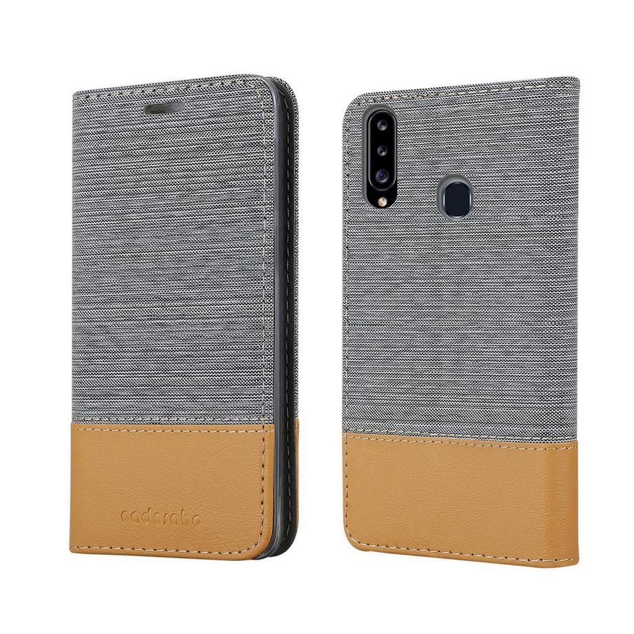 Cadorabo  Hülle für Samsung Galaxy A20s Magnetverschluss, Kartenfach 