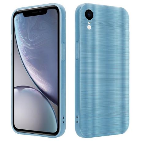 Cadorabo  Hülle für Apple iPhone XR im Brushed Design 