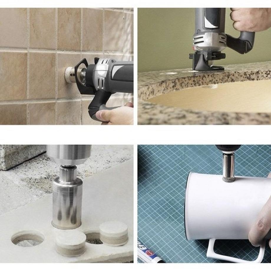 Bigstren Seghe a tazza diamantate - set da 10 pz. Bigstren 21641  