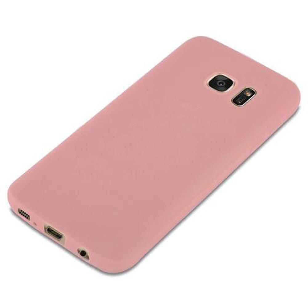 Cadorabo  Housse compatible avec Samsung Galaxy S7 - Coque de protection en silicone TPU flexible 