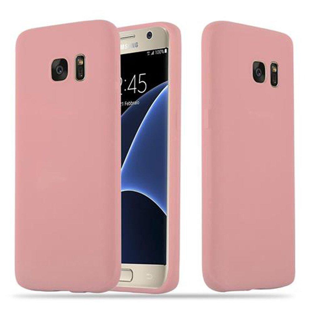 Cadorabo  Housse compatible avec Samsung Galaxy S7 - Coque de protection en silicone TPU flexible 