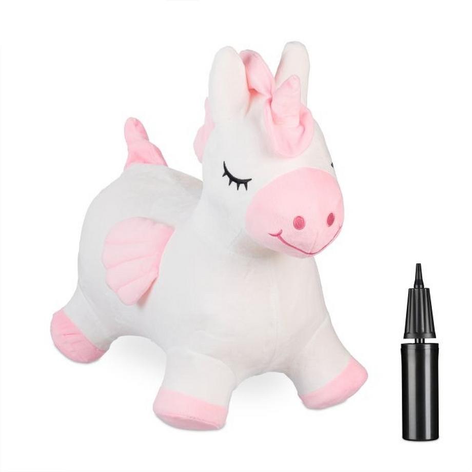 B2X  Licorne sautant avec casquette 
