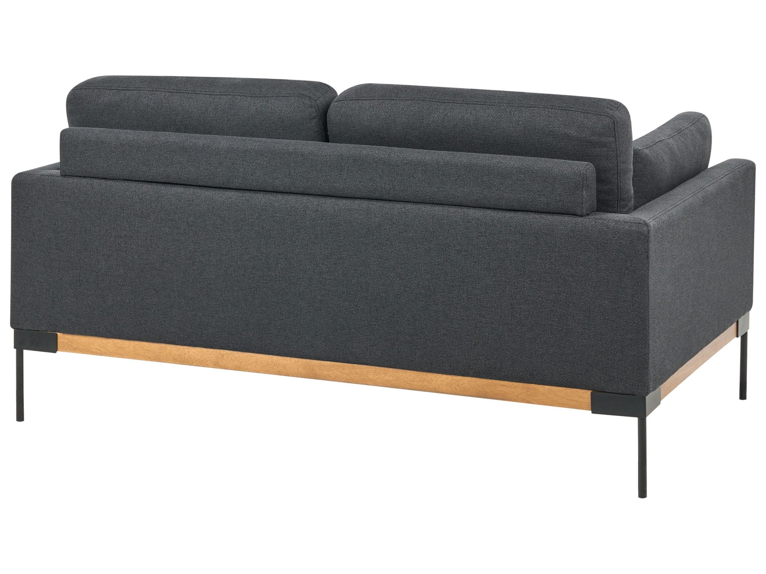 Beliani 2 Sitzer Sofa aus Polyester Modern SKAVEN  