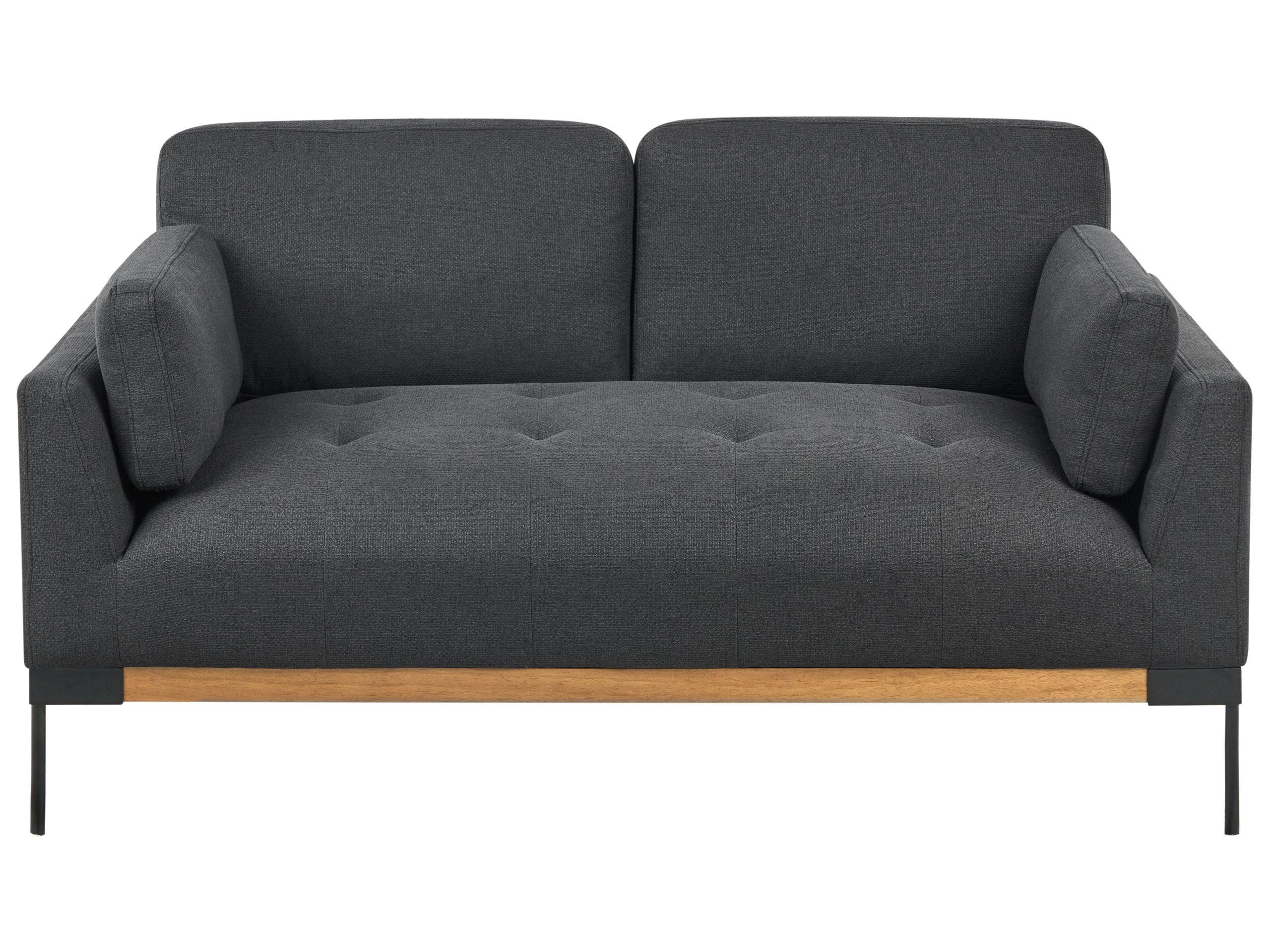 Beliani 2 Sitzer Sofa aus Polyester Modern SKAVEN  