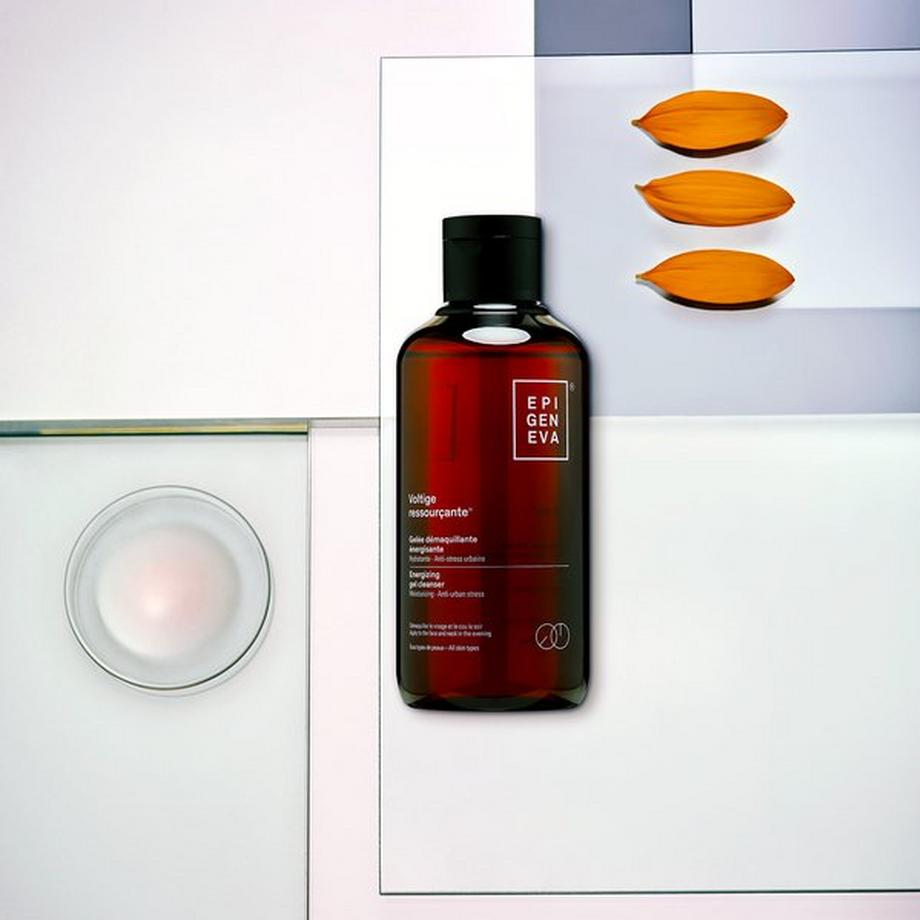 Epigeneva  Vitalisierendes Make-up-Entferner Gesicht Gel Feuchtigkeitsspendend  Gegen Stadtstress- Voltige ressourçante® 