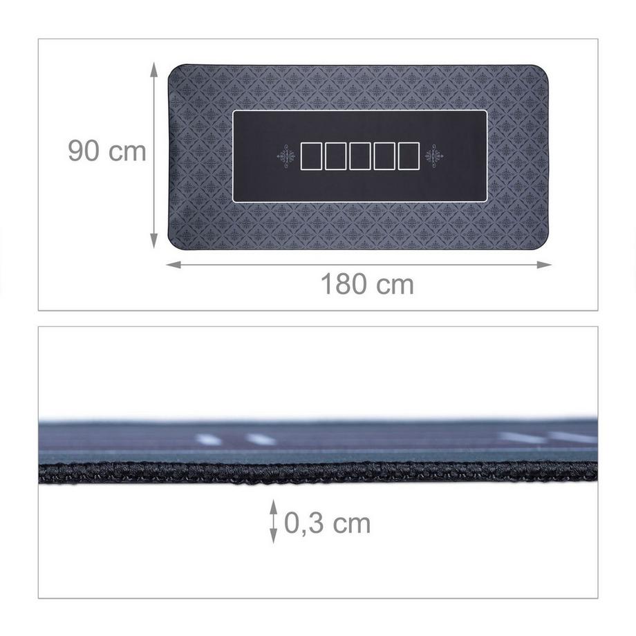 B2X  Tapis de poker 180x90 
