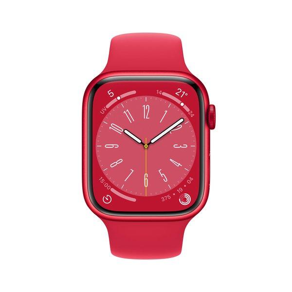Apple  Watch Series 8 (PRODUCT)RED, GPS, Aluminium, 45mm 
