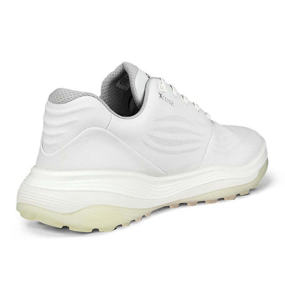ecco LT1 Chaussures de Golf Imperméables en Cuir Sans Crampons  