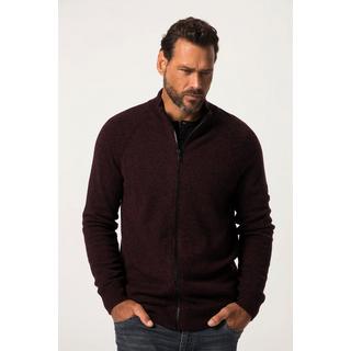 JP1880  Strickjacke, two tone, Raglan 