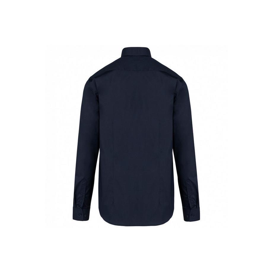 Kariban Camicia Maniche Lunghe Popeline  
