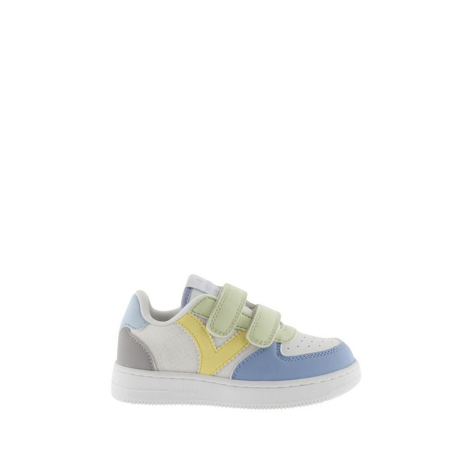 scarpe da ginnastica per ragazzi tiempo efecto piel color