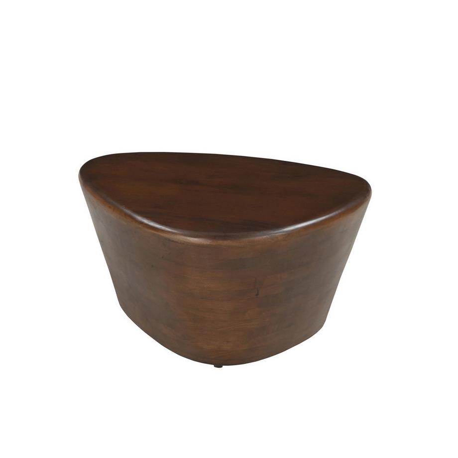 mutoni Table d&#039;appoint Arcos marron 70x53  