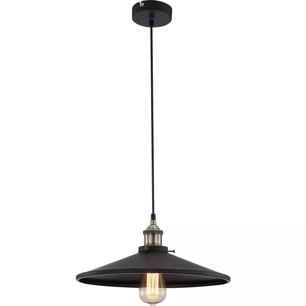 mutoni – Hängeleuchte Knud, One Size, Schwarz