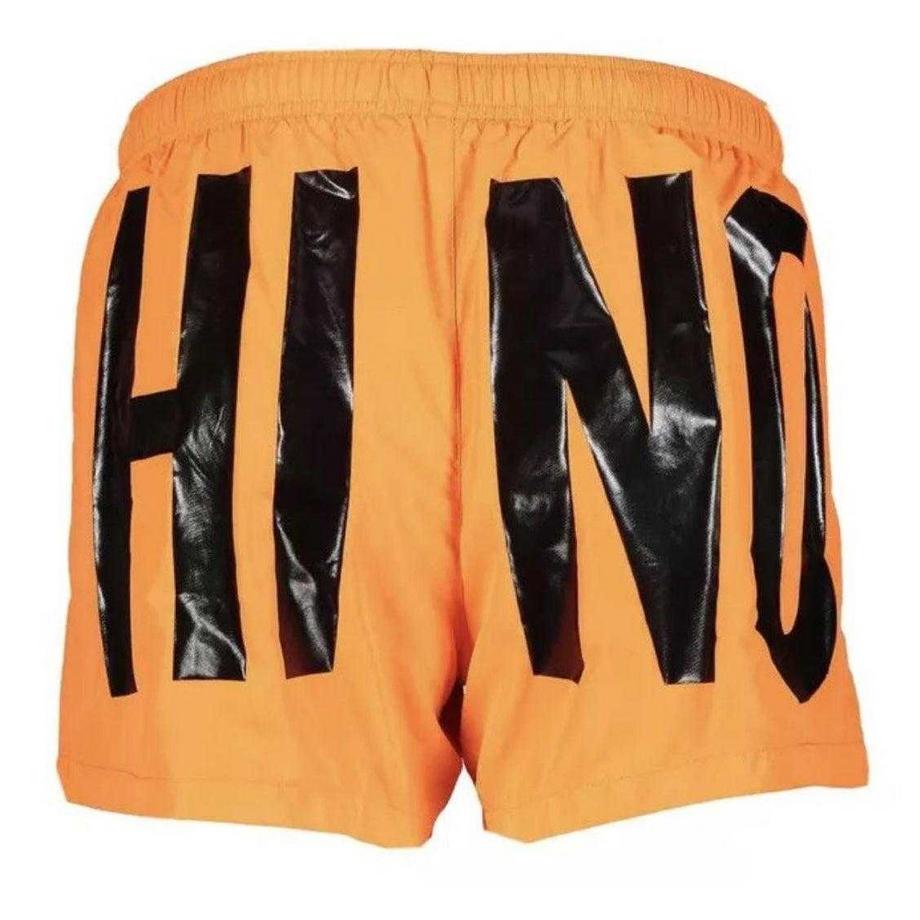 MOSCHINO Short de bain imprimé logo  