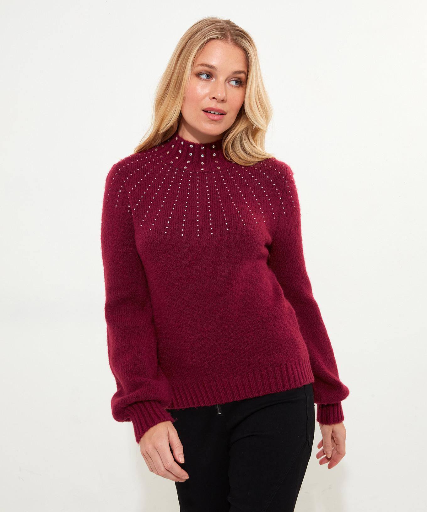 Joe Browns  Diamanté Rippenstrick-Pullover 