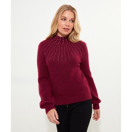 Joe Browns  Diamanté Rippenstrick-Pullover 