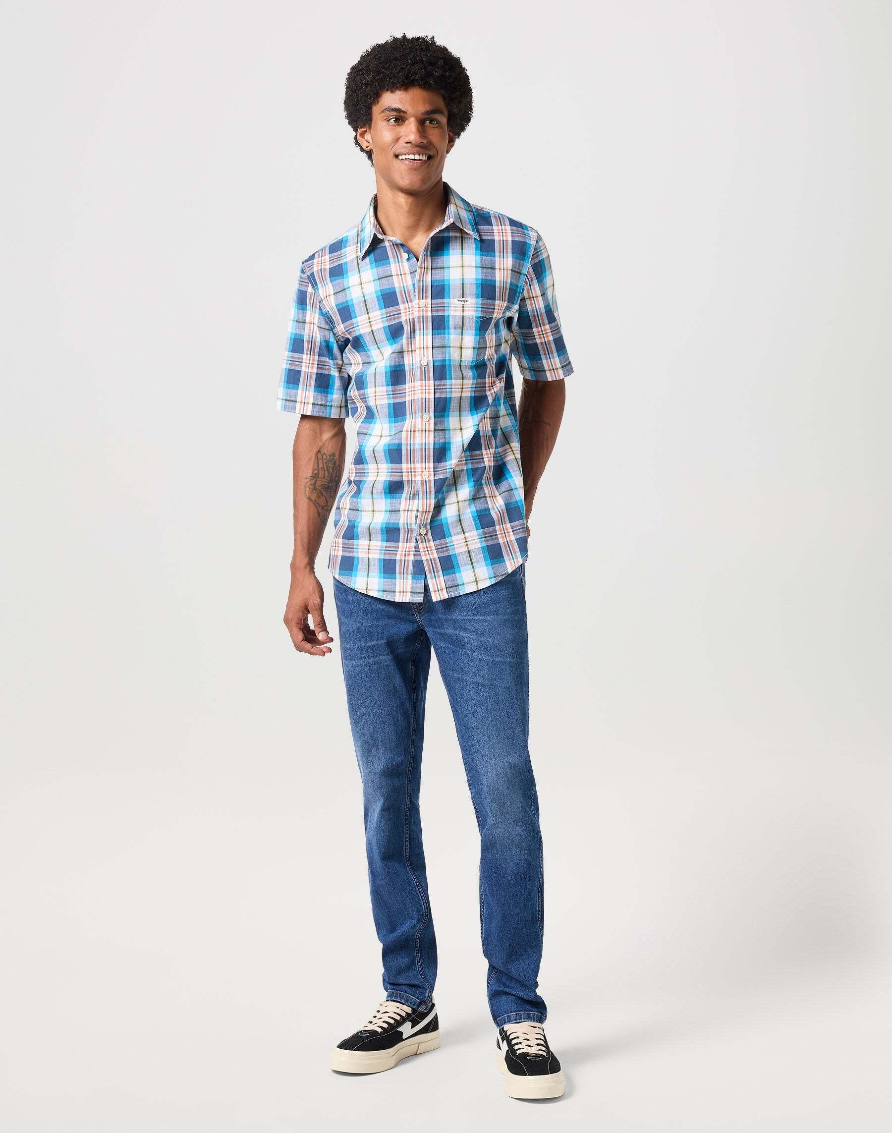 Wrangler  Hemden Kurzarm One Pocket Shirt 