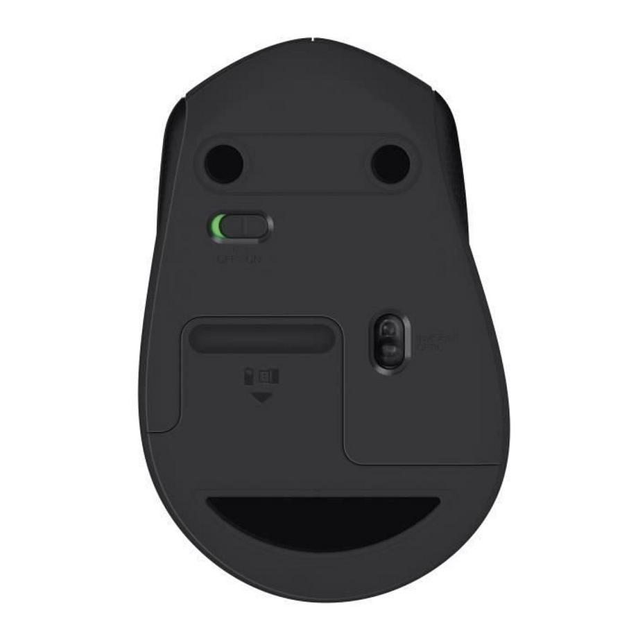 Logitech  M330 Silent Plus Mouse Senza fili (radio) Ottico Nero 3 Tasti 1000 dpi 