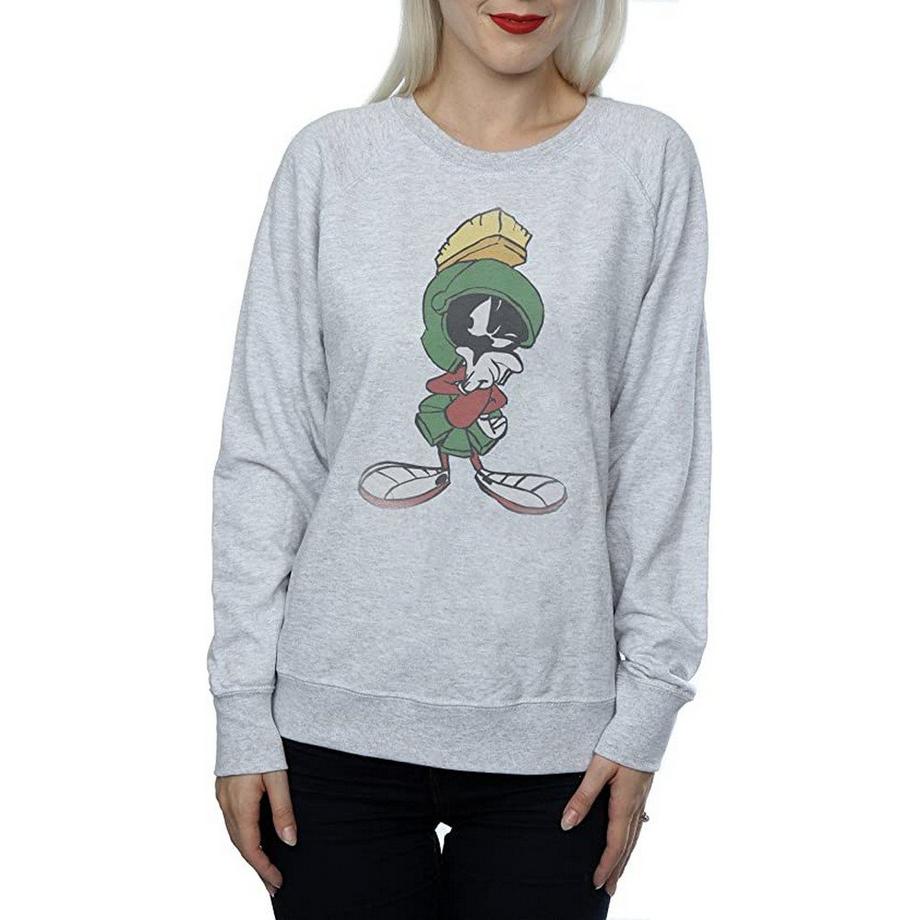 LOONEY TUNES Marvin the Martian Felpa Girocollo  