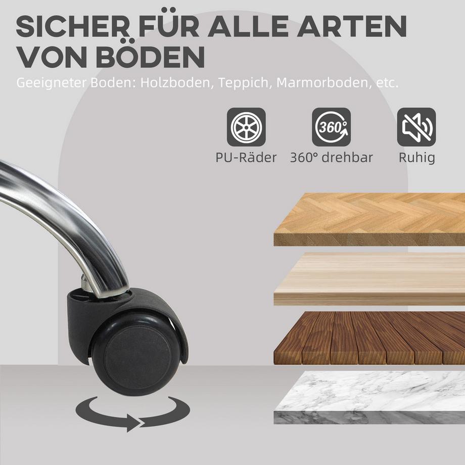 HOMCOM chaise de bureau  