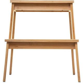 Northio Küchenleiter  Hocker - Bambus  