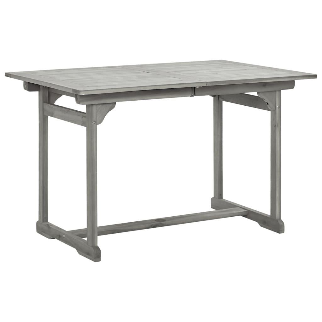 VidaXL Table de jardin bois d'acacia  