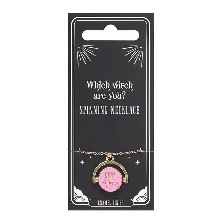 Something Different  Which Witch Are You Spinning Collana Misura  (Confezione da due) 