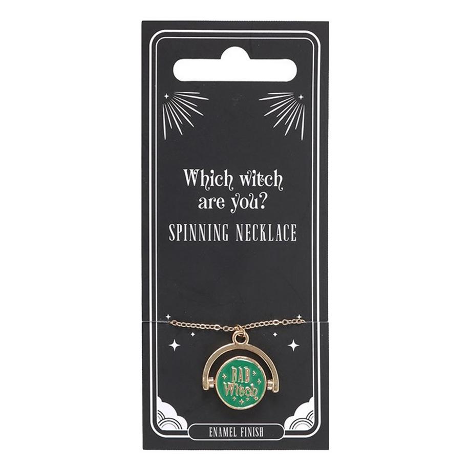 Something Different  Which Witch Are You Spinning Collana Misura  (Confezione da due) 
