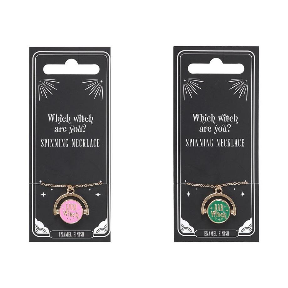 Which Witch Are You Spinning Collana Misura  (Confezione da due)