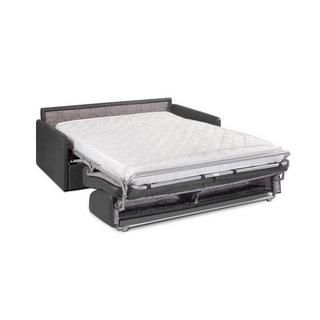 Vente-unique Canapé 4 places conible express en tissu CALIFE CouchageMatelas  