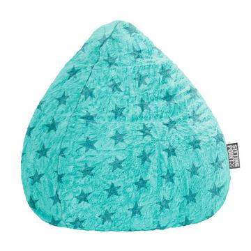 Sitzsack BeanBag Fluffy Stars XL, türkis