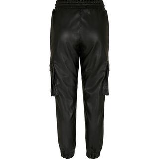 URBAN CLASSICS Pantalon Cargo Similicuir  