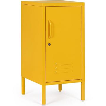 Table de chevet Cambridge jaune 40x35x76