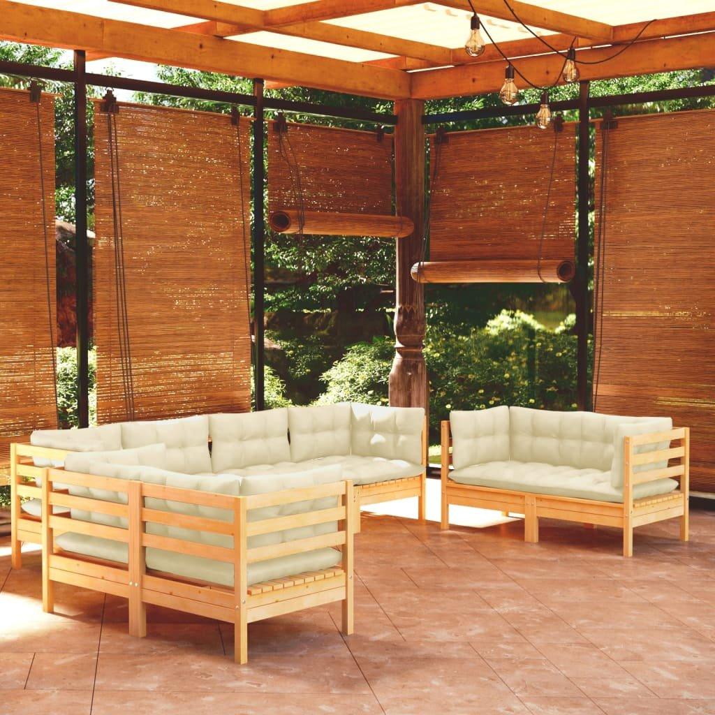 VidaXL Garten-lounge-set kiefernholz  