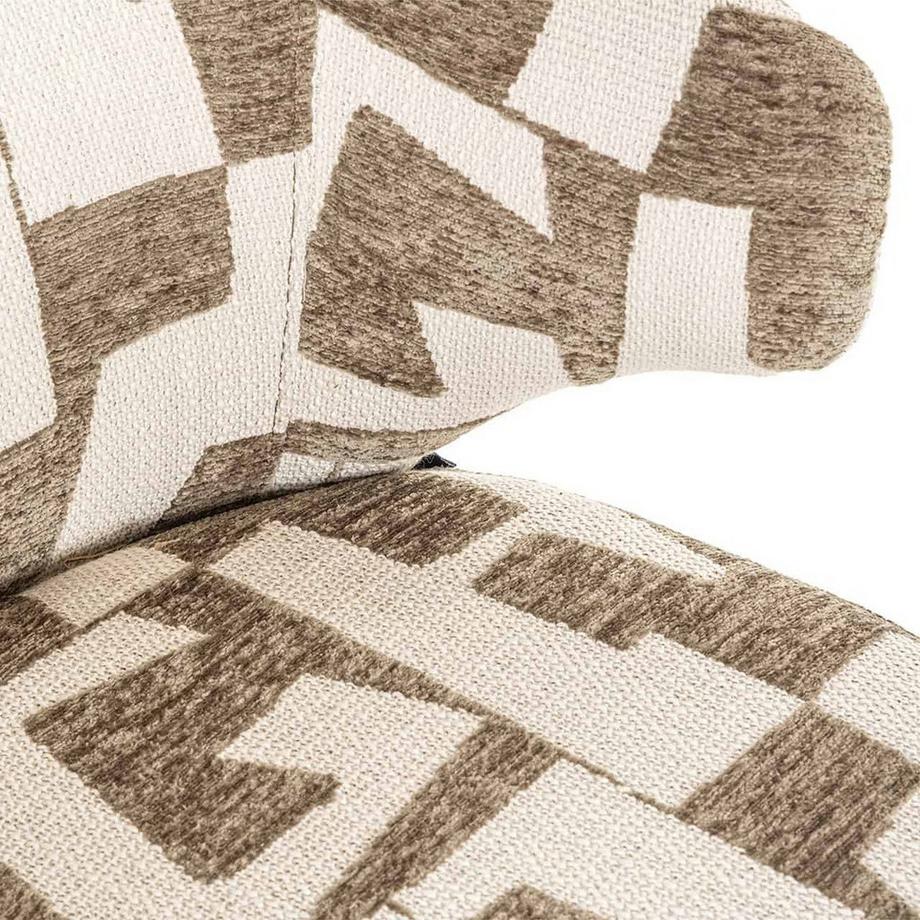 mutoni Drehsessel Milly moss graffic  