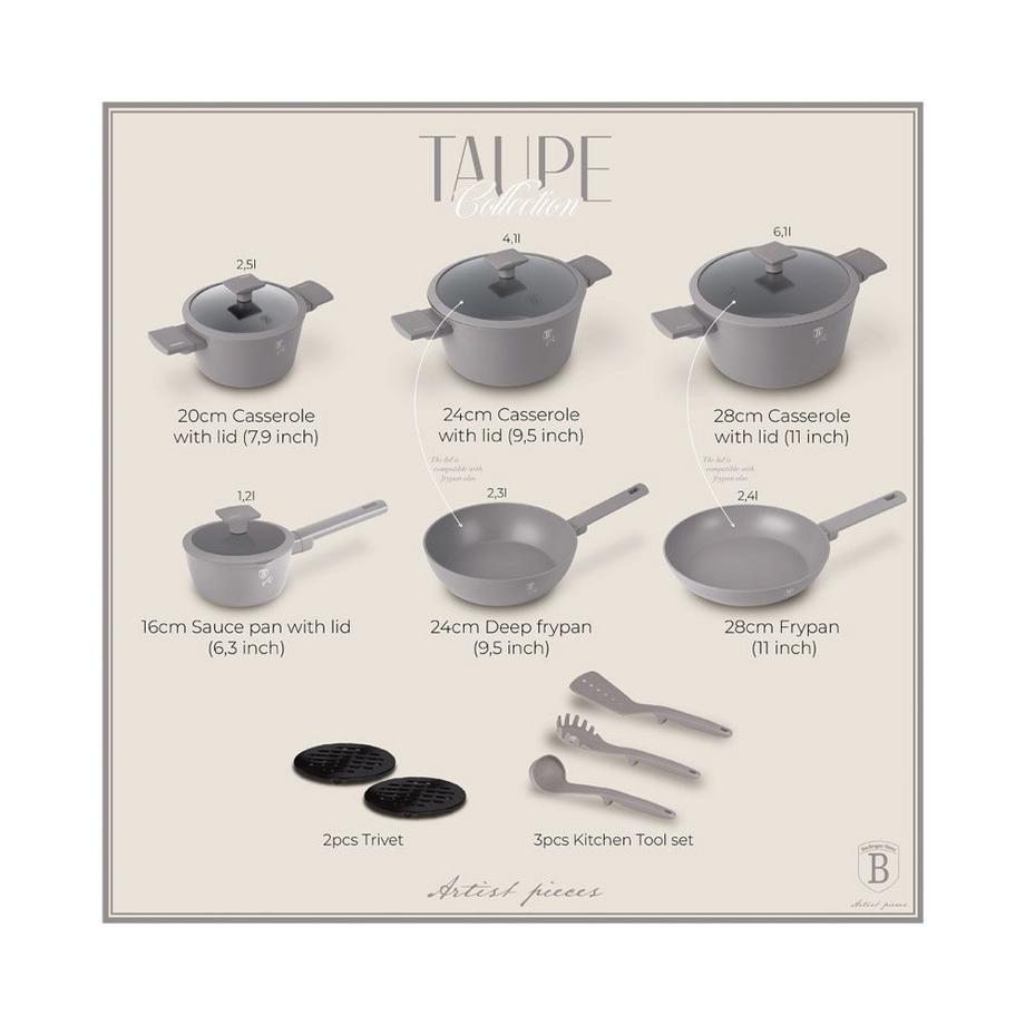 Berlinger Ensemble de casseroles  Haus Collection  