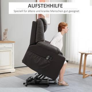 HOMCOM  Fauteuil avec aide à se lever 