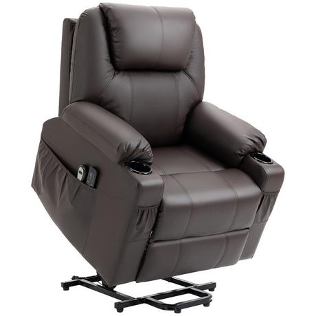 HOMCOM  Fauteuil avec aide à se lever 