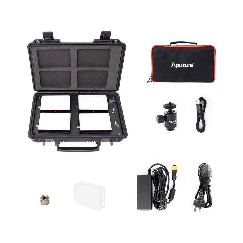 Aputure  Kit de voyage déclairage continu 