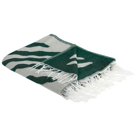 Beliani BARTAR Plaid Doux Acrylique Boho  