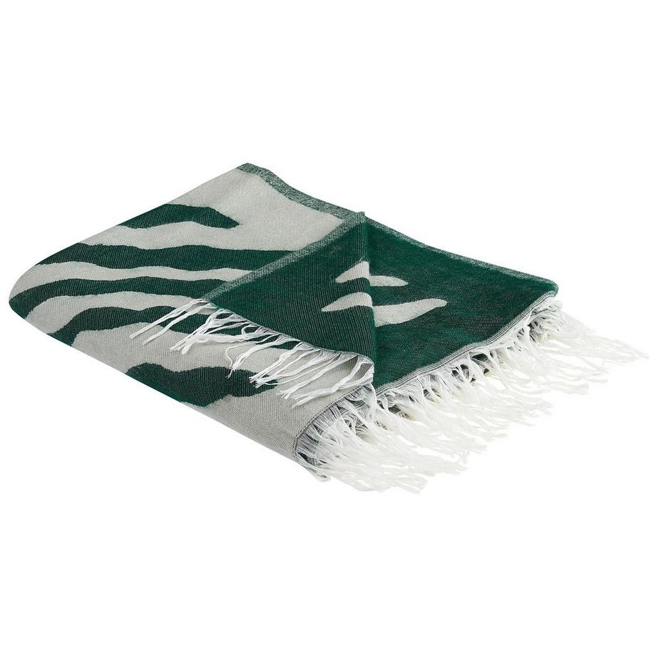 Kuscheldecke aus Acryl Boho BARTAR